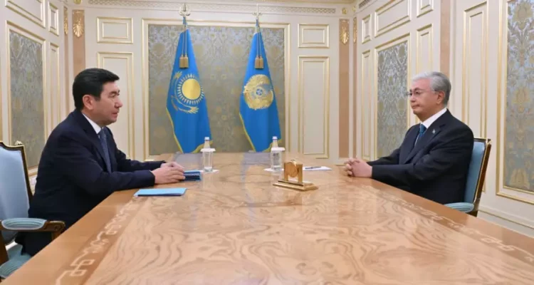 Тоқаев Қошановты қабылдады