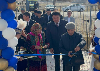 Үштөбеде  үш нысан ашылды