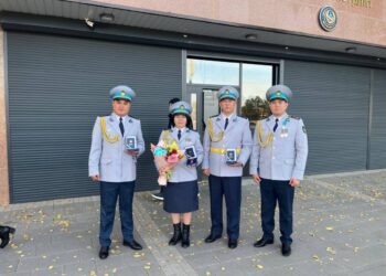 Жетісу облысы ПД қызметкері «Ерлігі үшін» медалімен марапатталды