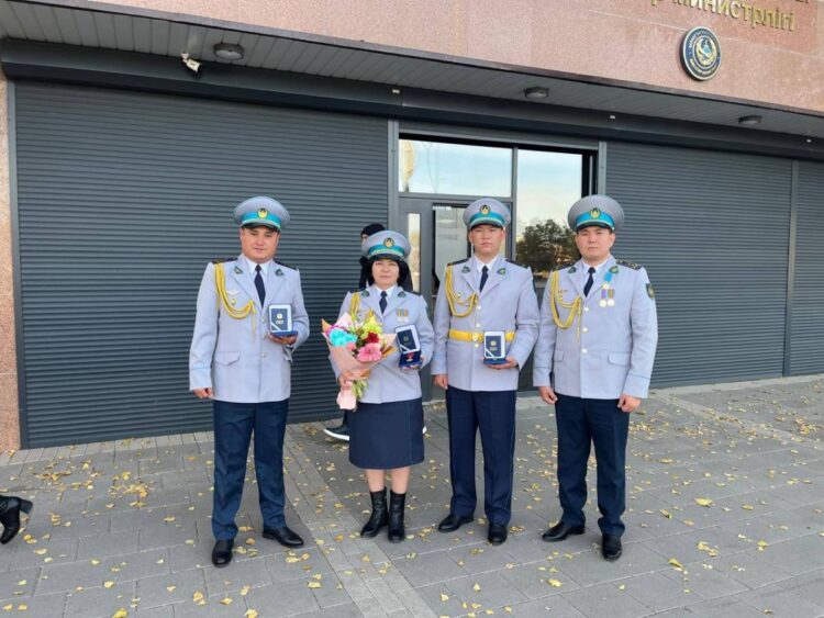 Жетісу облысы ПД қызметкері «Ерлігі үшін» медалімен марапатталды