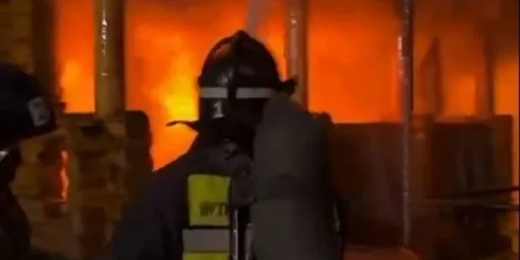 Жетісу облысында монша кешені өртенді