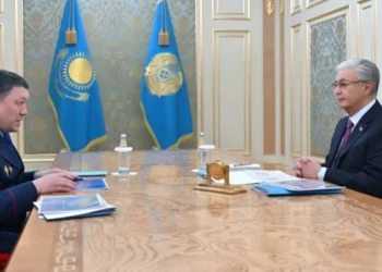 Мемлекет басшысы Ішкі істер министрі Ержан Сәденовті қабылдады