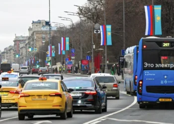 Мәскеуде Қазақстан мен Ресей тулары ілінді