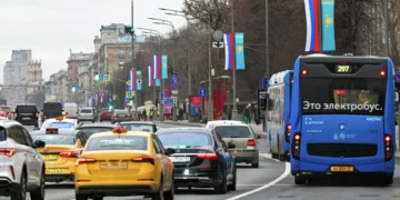 Мәскеуде Қазақстан мен Ресей тулары ілінді