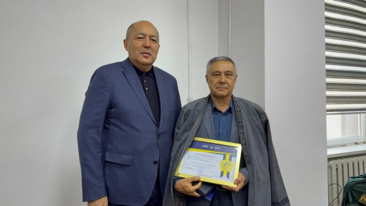 Қаржыгерлер марапатталды