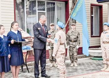 Жасындай бол, жас сарбаз!