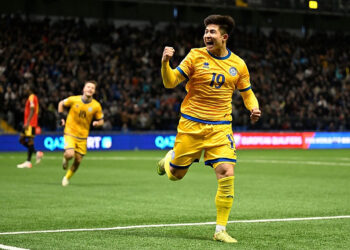 УЕФА Чемпиондар лигасының топтық кезеңінде гол салған тұңғыш қазақ