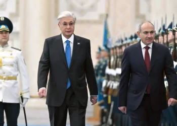 Ақордада Армения премьер-министрін қарсы алды