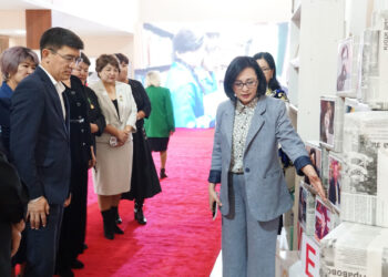 Кітапханашылар құрмет төрінде