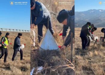 Жетісу облысында полицейлер жол апатынан қаза тапқандарды еске алды