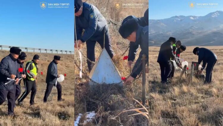 Жетісу облысында полицейлер жол апатынан қаза тапқандарды еске алды