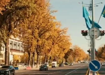 Ташкент көшелеріне Қазақстанның туы ілінді