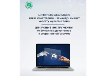 Мемлекеттік корпорациядағы цифрлық шешімдер: қағаз құжаттардан – заманауи қызмет көрсету жүйесіне дейін