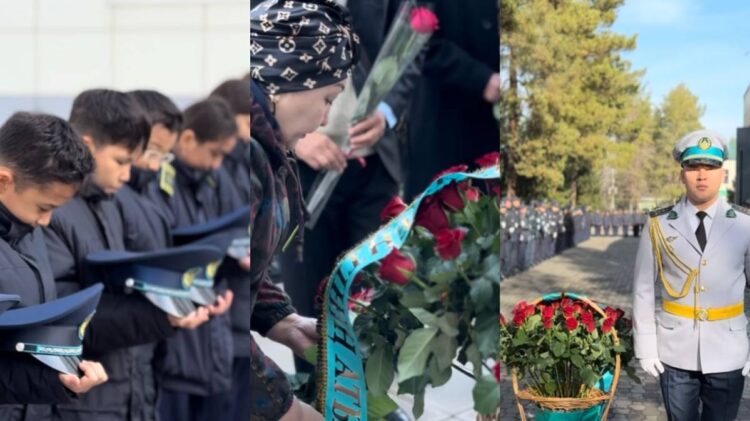 Жетісуда батыр полицей Ғазиз Байтасовқа арналған мемориал ашылды