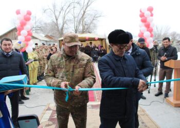 Алмалы ауылында жаңа өрт сөндіру бекеті ашылды