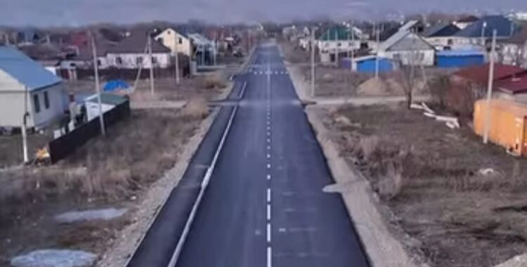 Жөндеуден өткен жол жұрт игілігіне берілді