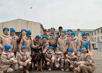 Әскери бөлімде ашық есік күні өтті