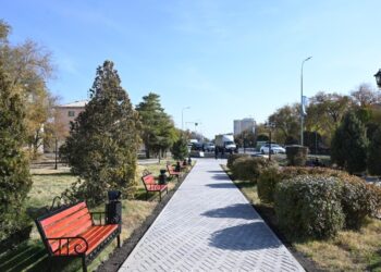 Талдықорғанда көркейту жұмыстары жүйелі жүргізілуде