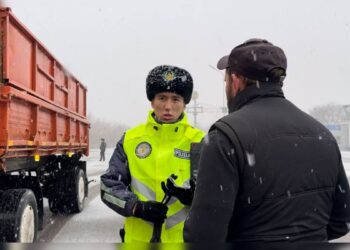 Жетісуда жүргізушілерге жол қауіпсіздігі бойынша брошюралар таратылды