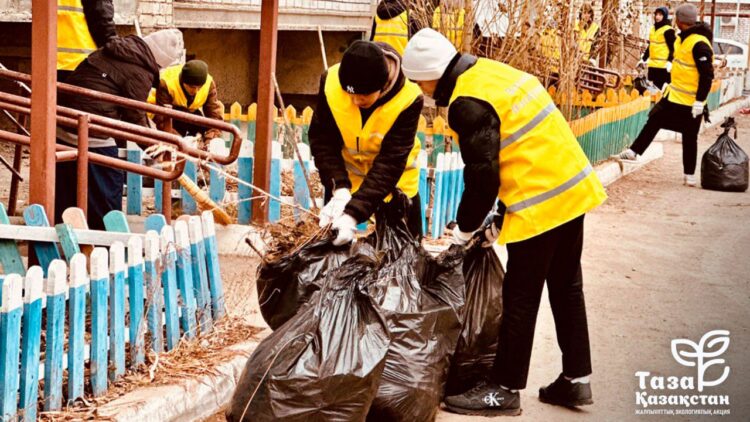 Президенттің «Таза Қазақстан» бастамасын жүзеге асыру: 795 мың тонна қалдық жиналды
