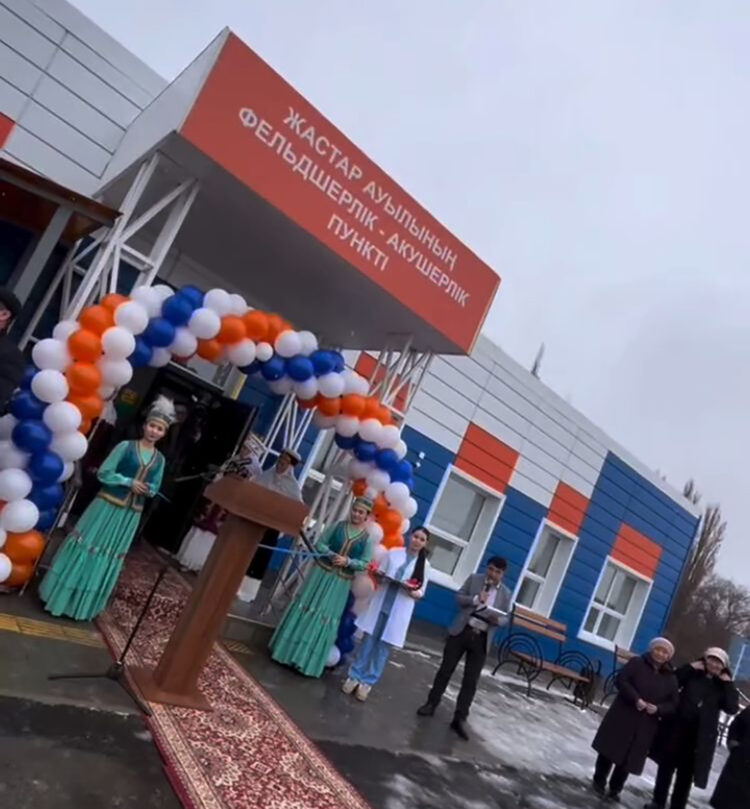 Ескелді ауданында ауыл медицинасын жаңғырту: Жастар ауылында жаңа ФАП