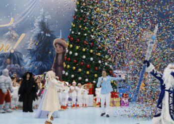 Ғажайыпқа толған Жаңа жыл: Жетісуда Президенттік шыршада жасанды интеллект балаларды қуантты