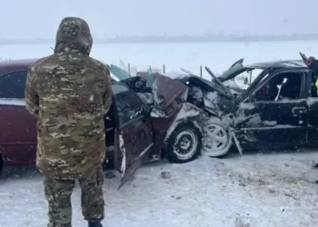Жетісу облысында жантүршігерлік жол апатынан төрт адам мерт болды