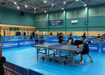 Жасөспірімдер мен мүмкіндігі шектеулі жандар арасында үстел теннисінен жарыс өтті