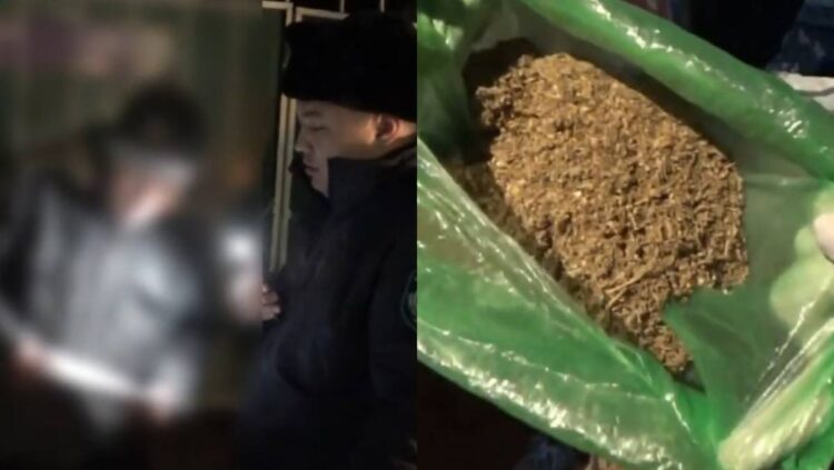 47 жастағы талдықорғандық есірткімен ұсталды: Полиция тінту жүргізді