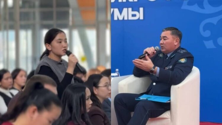 Жетісуда «Legal Talk»: Облыс прокуроры мен полиция бастығы жастармен жүздесті