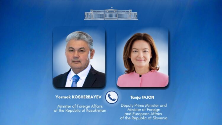 Ермек Көшербаев Словения СІМ басшысымен телефон арқылы келіссөз жүргізді