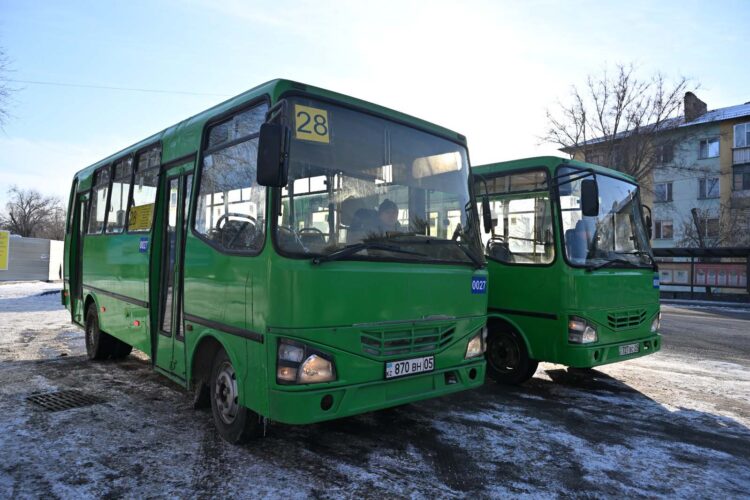 Талдықорғанда жаңа автобус бағыттары іске қосылды