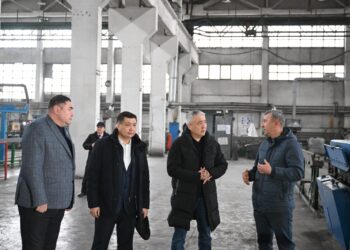 Мәжіліс депутаттары Жетісудағы ірі өндіріс орындарының жұмысымен танысты