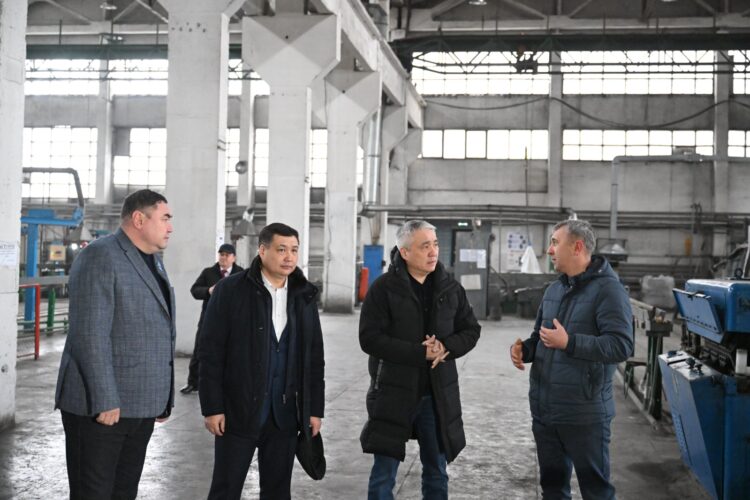 Мәжіліс депутаттары Жетісудағы ірі өндіріс орындарының жұмысымен танысты
