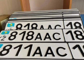 Қазақстандықтар өзіне ұнаған «әдемі» нөмірлерді сыйға тартып, сата алмайды