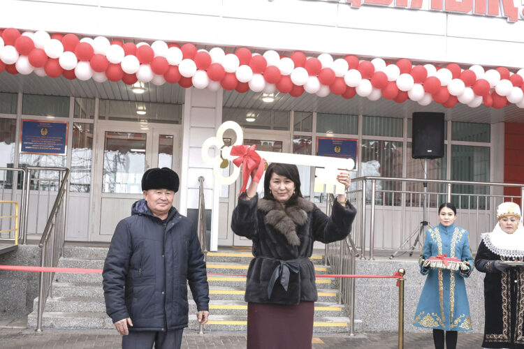 Көлтабан ауылында жаңа мектеп ашылды