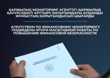 Қаржылық қауіпсіздікті арттыруға бағытталған шаралардың 2025 жылғы қорытындысы