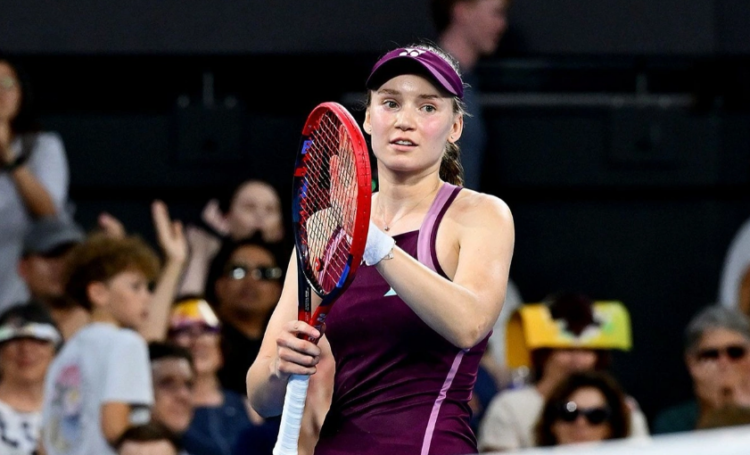 Елена Рыбакина Брисбен корттарында басымдық танытты: Ширек финалға сенімді қадам