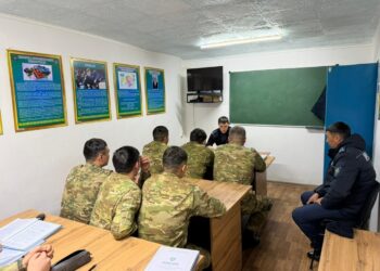 Жол қауіпсіздігі бойынша дәріс өтті