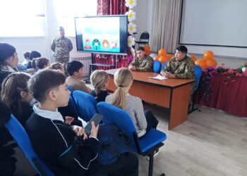 Жас шекарашылармен кездесу өтті