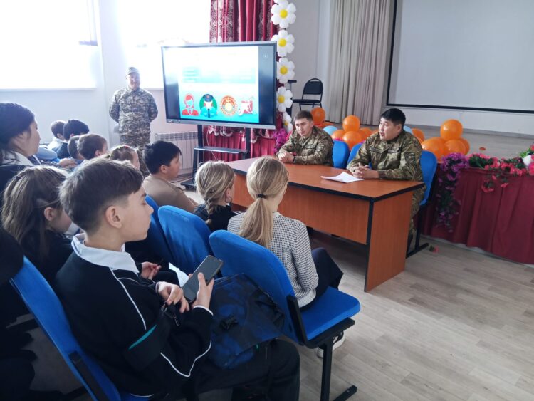 Жас шекарашылармен кездесу өтті