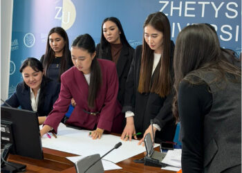 Химия-биология пәндерінің жас мамандары кәсіби шеберліктерін шыңдады