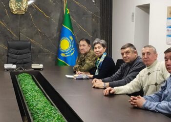 Панфилов ауданында шекара ардагерлерінің жиналысы өтті