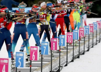 Қазақстандық биатлоншылар мәреге жете алмай жарысты аяқтады