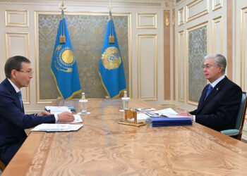 Мемлекет басшысы Орталық референдум комиссиясының төрағасын қабылдады