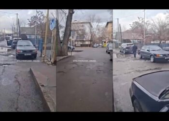 Талдықорған орталығында халық шұрық-тесік жолдан көз ашпай отыр