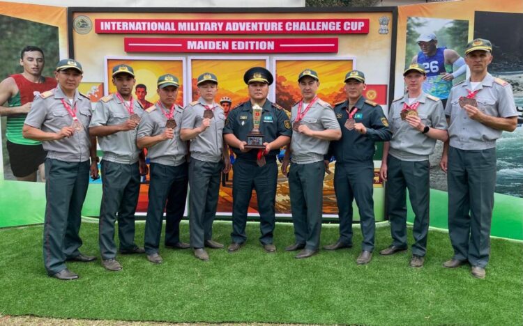 Әскери спортшылар Үндістандағы халықаралық жарыста жүлделі орын алды