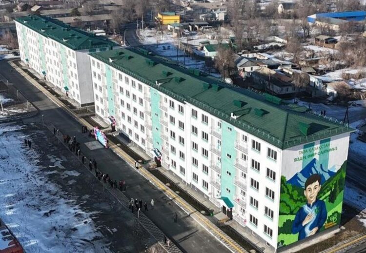 Жетісудағы қоныс тойы: 120 пәтерлік екі үй пайдалануға берілді