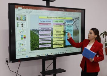 Су қадірін білетін кадр керек