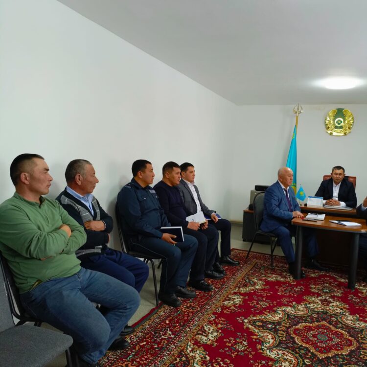 Су үнемдеу технологиялары бойынша түсіндіру жұмыстары жүргізілді